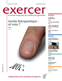 exercer : la revue française de médecine générale